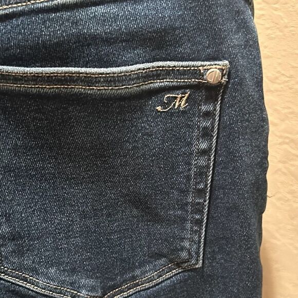 Mavi Women's Size 27 Viola Mid Rise Gaucho Jean Blue Medium Wash Denim New - Picture 6 of 7